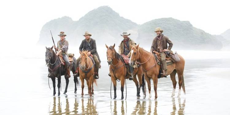 Cowboys resting portrait