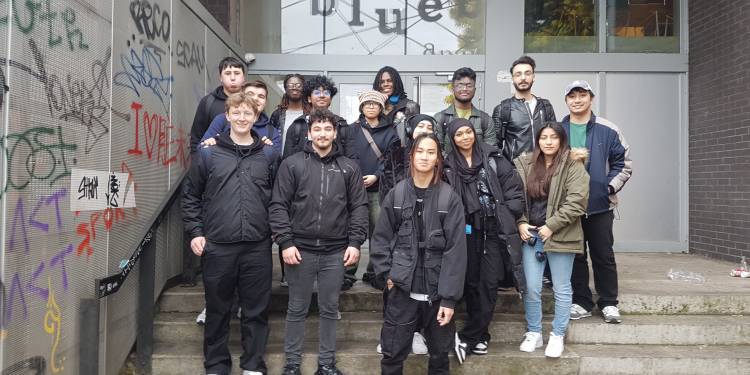 First-year Ravensbourne Product Design students at MIMA