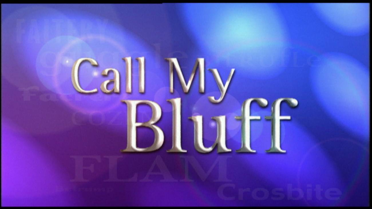 Call My Bluff (2003) | Ravensbourne University London