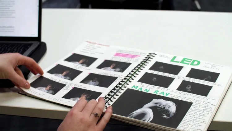 Foundation Diploma in Art and Design - Prospectus Cover Image