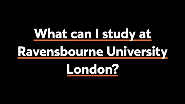 what can I study at Ravensbourne