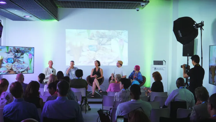 Panel of speakers discussing