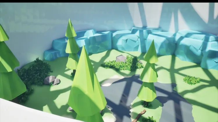 Biodome design created by Senna Stakis, Games Art student at Ravensbourne University