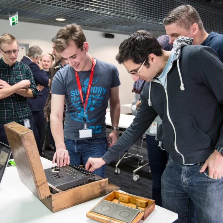 Students attending the apprenticeship programme