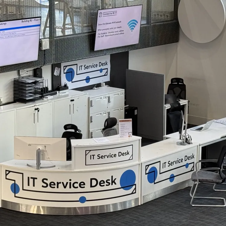 A picture showing the IT Service Desk