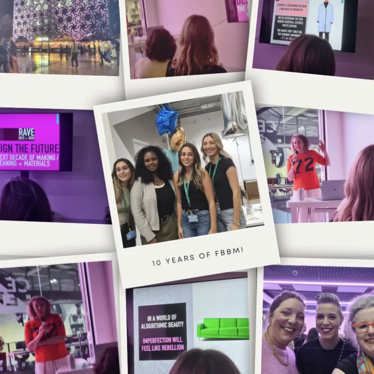 Poster for FBBM Alumni 10 Year Anniversary event 