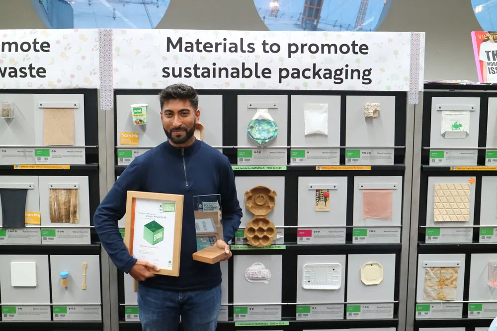 Bilaal Khan wins Pro Carton Young Designers Award