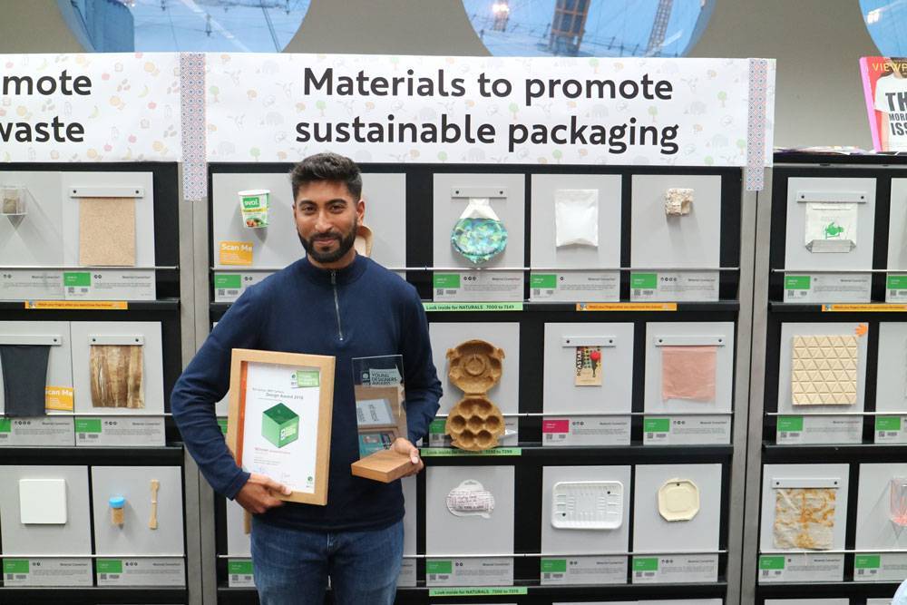 Bilaal Khan wins Pro Carton Young Designers Award