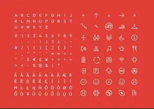 Emme Jacob red signage letters