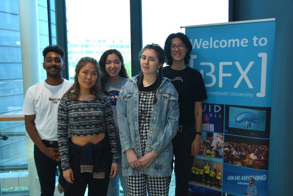Students at BFX Festival