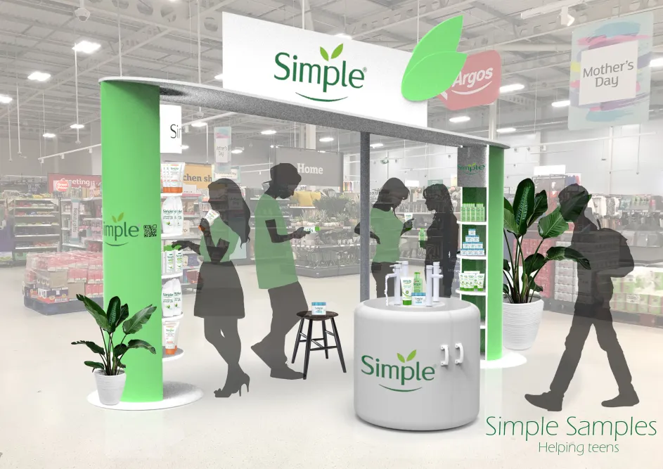 Gurjit Choda Product Design award-winning stand