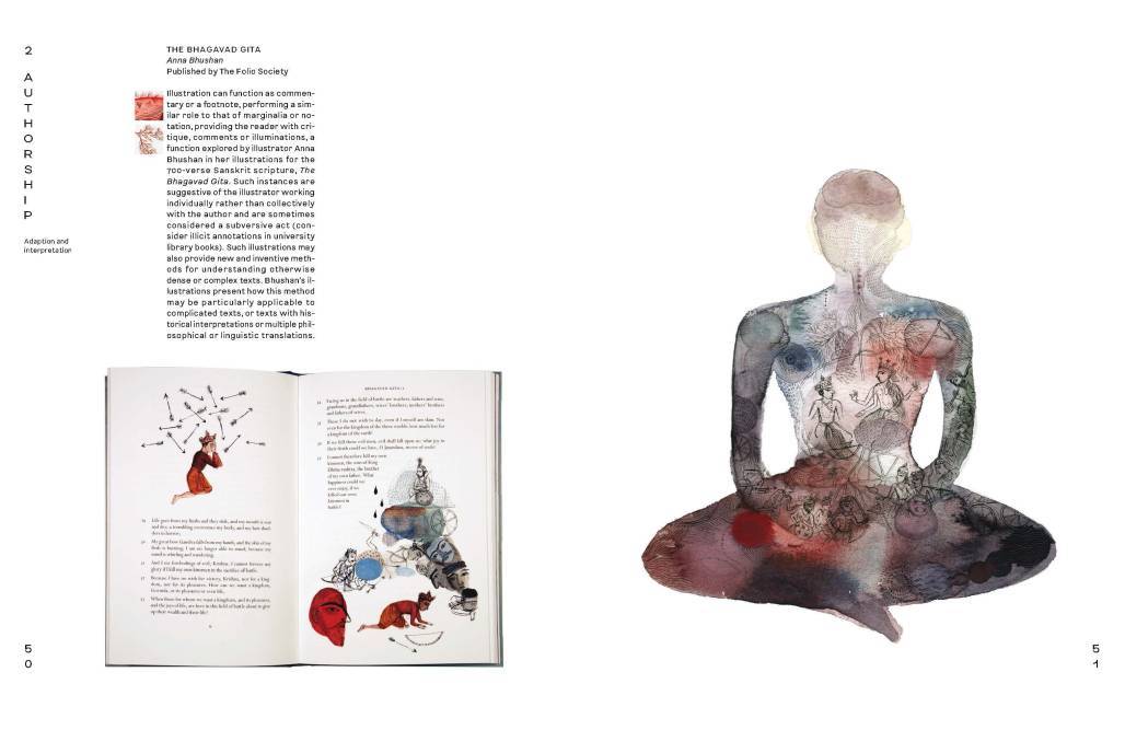 An excerpt from Mireille Fauchon's 'Illustration Research Methods' book