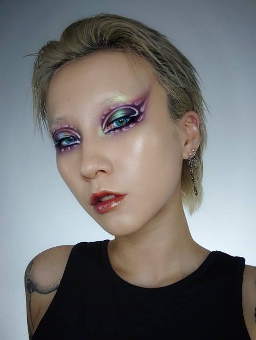 Ophelia Liu make-up shot