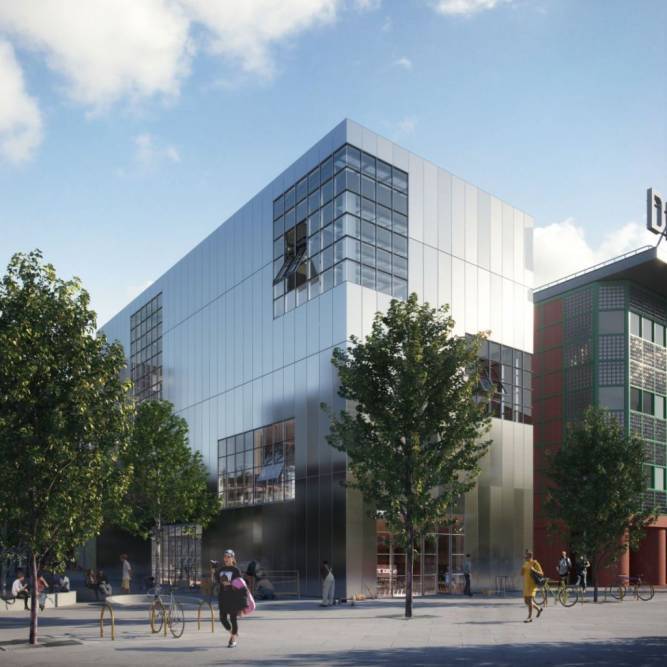 Institute for Creativity and Technology building from the outside