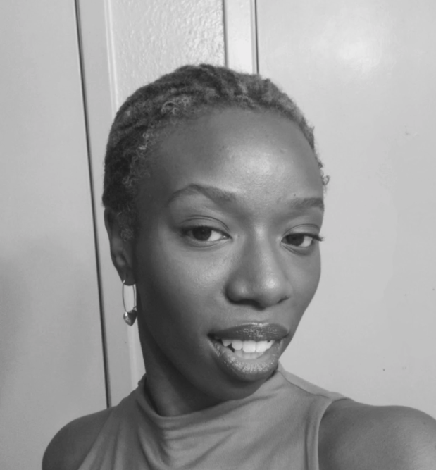 Mary Ashokeji- headshot black and white
