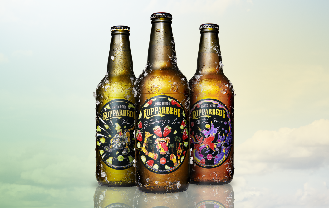 Paulina Grönlund Kopparberg bottle designs