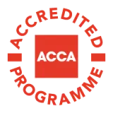 ACCA accredited programme logo