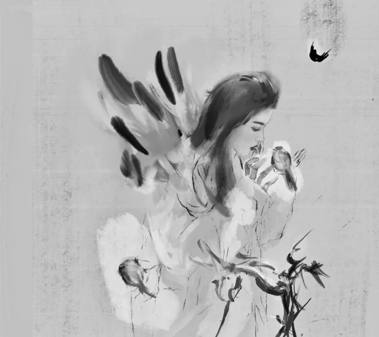 Student work Jie Wang Illustration for Communication course