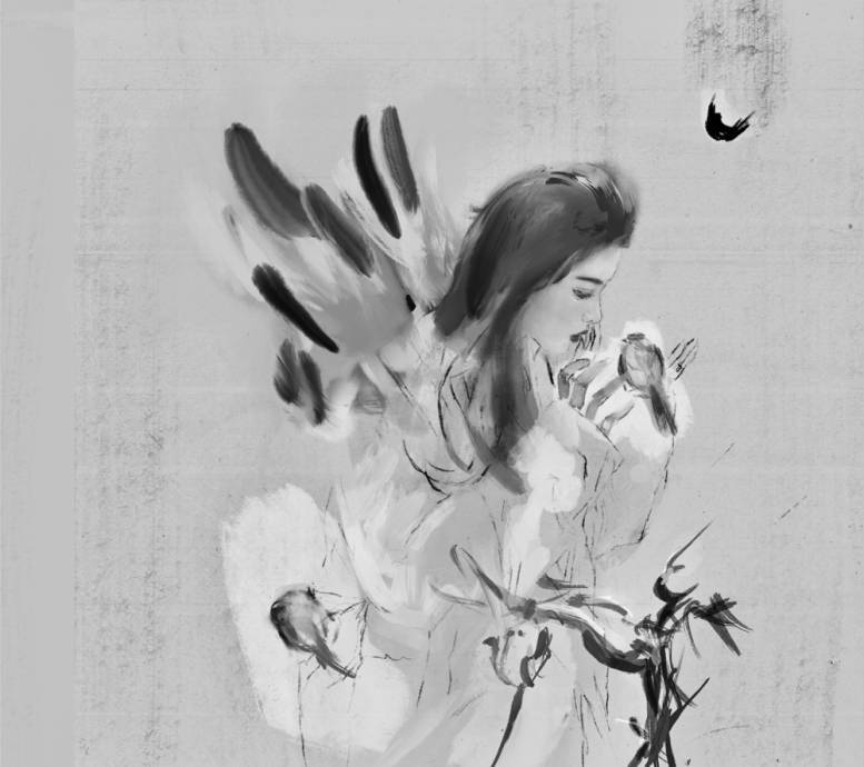 Student work Jie Wang Illustration for Communication course