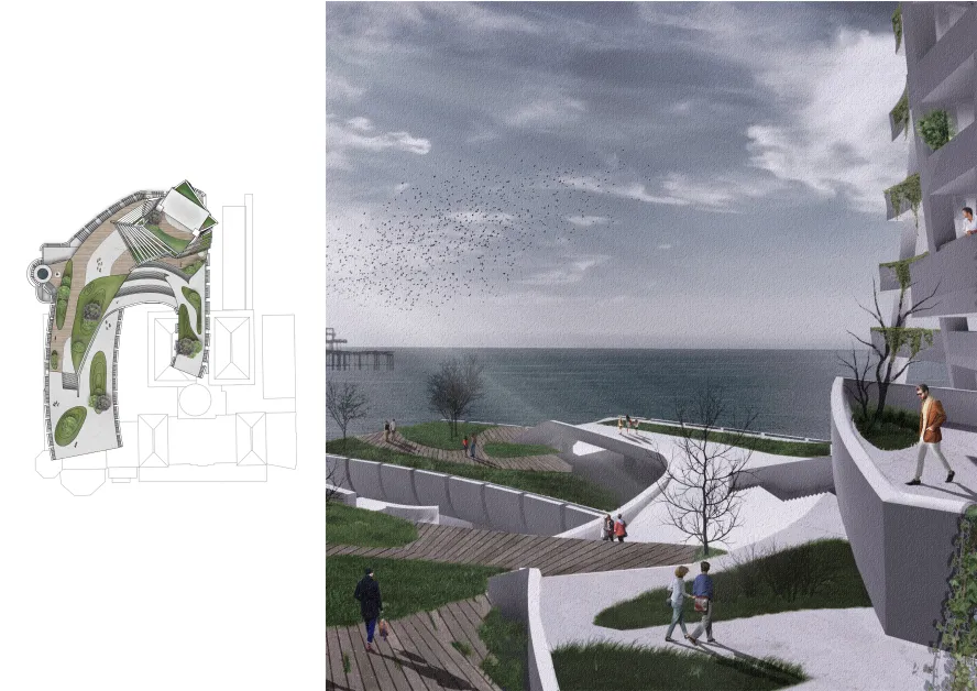 Sarah Agill student on the Urban Landscape Architecture course.