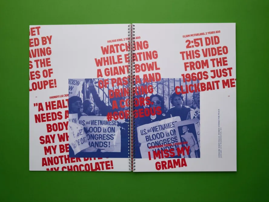 Undergraduate work on the Graphic Design course