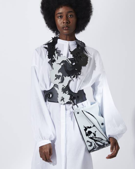 Undergraduate work on Fashion Accessories and Textiles course
