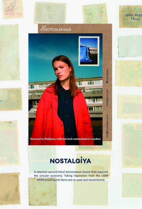 Undergraduate work on Fashion Promotion course