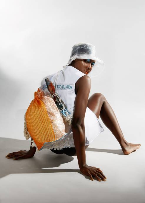 Undergraduate work on Fashion Accessories and Textiles course