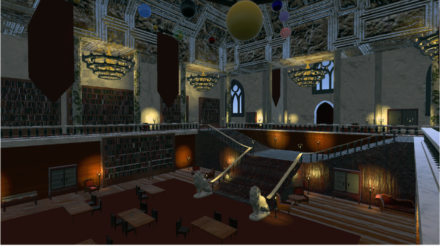 Undergraduate work on the Games Design course