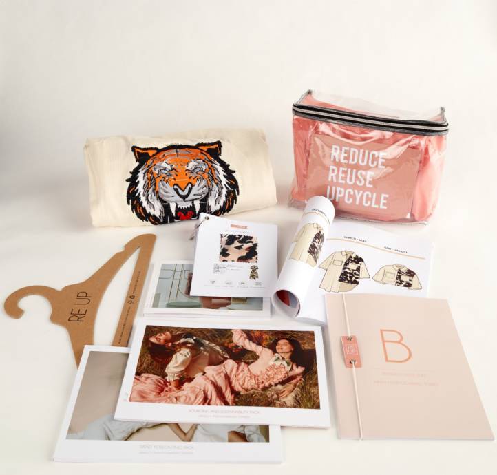 Undergraduate work on the Fashion Buying and Brand Management course