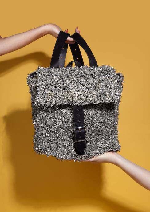Undergraduate work on Fashion Accessories and Textiles course