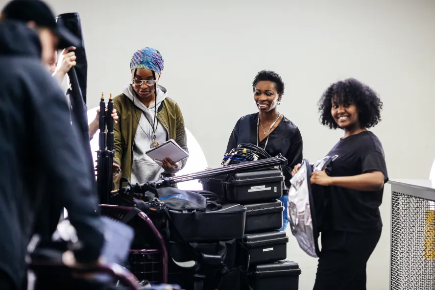 Staff in the Kit Store