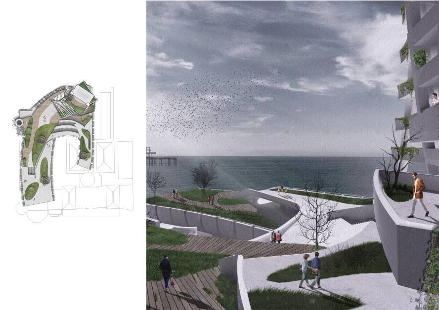 Undergraduate work on the Urban Landscape Architecture