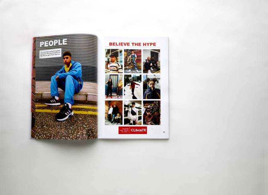 Undergraduate work on the Fashion Buying and Brand Management course