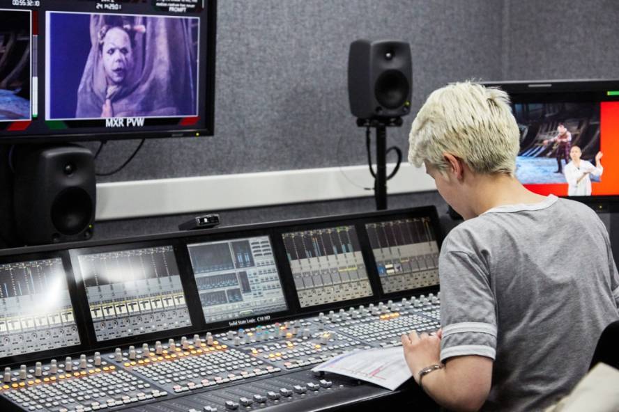 Behind the scenes on the Digital Film Technology undergraduate course