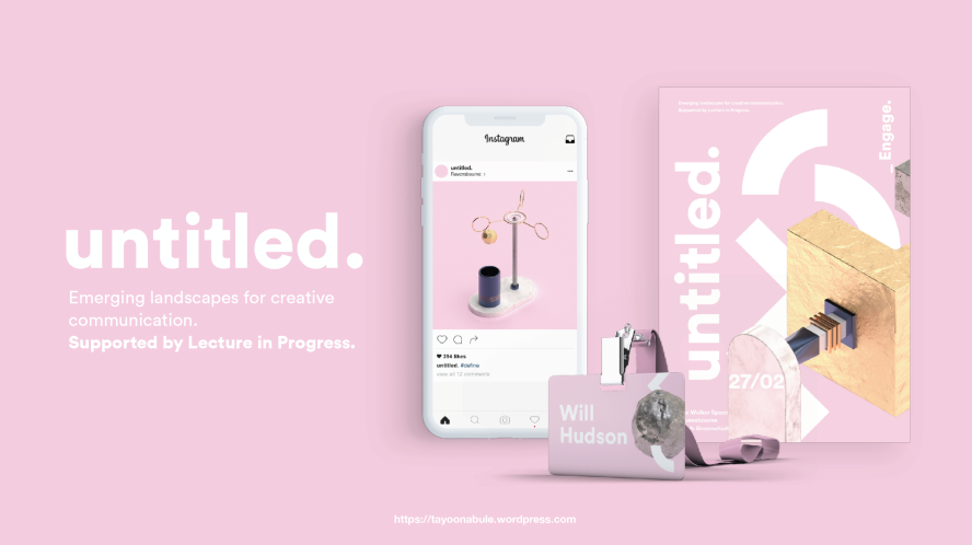 Advertising and Brand Design undergraduate work from Student Will Hudson