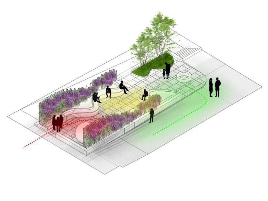 Department of Architecture students design peace garden