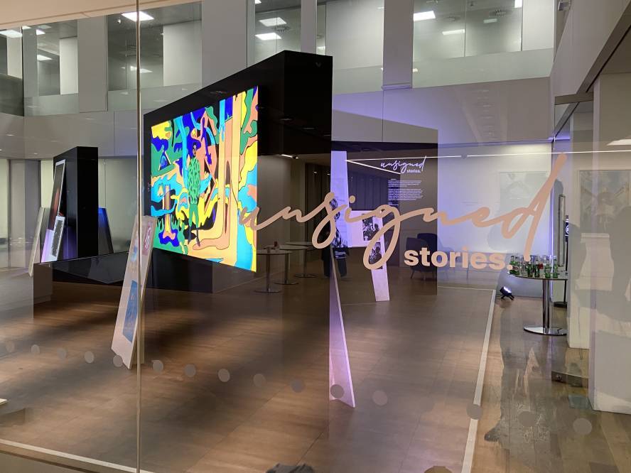 Apple X Unsigned Stories showcase