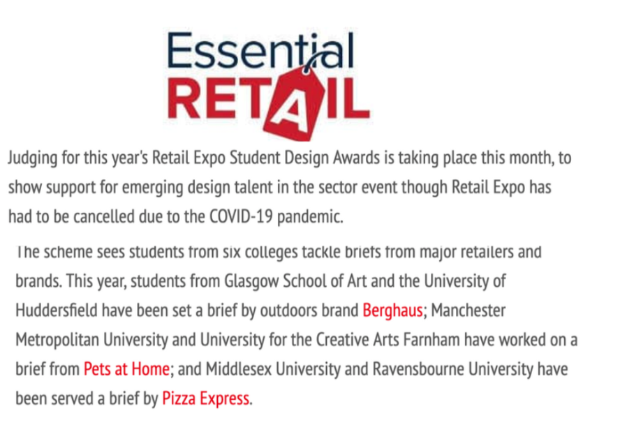 Ravensbourne coverage in Essential Retail