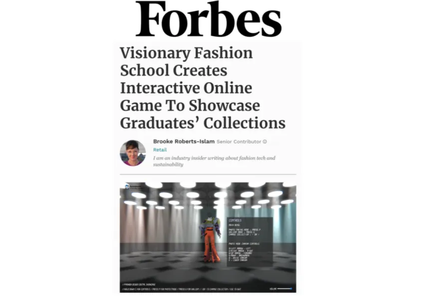 Ravensbourne coverage in Forbes