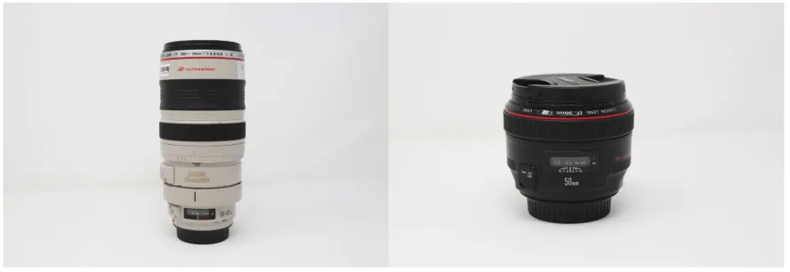 Lens selection in the Kit Store