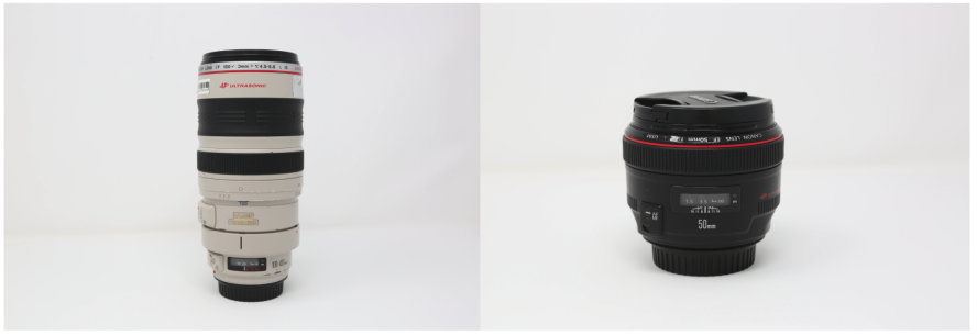 Lens selection in the Kit Store