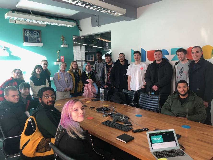 Animation students attend BlueZoo