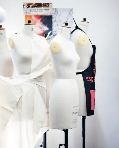 Mannequins in the atelier room