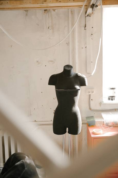 Mannequin in the atelier room