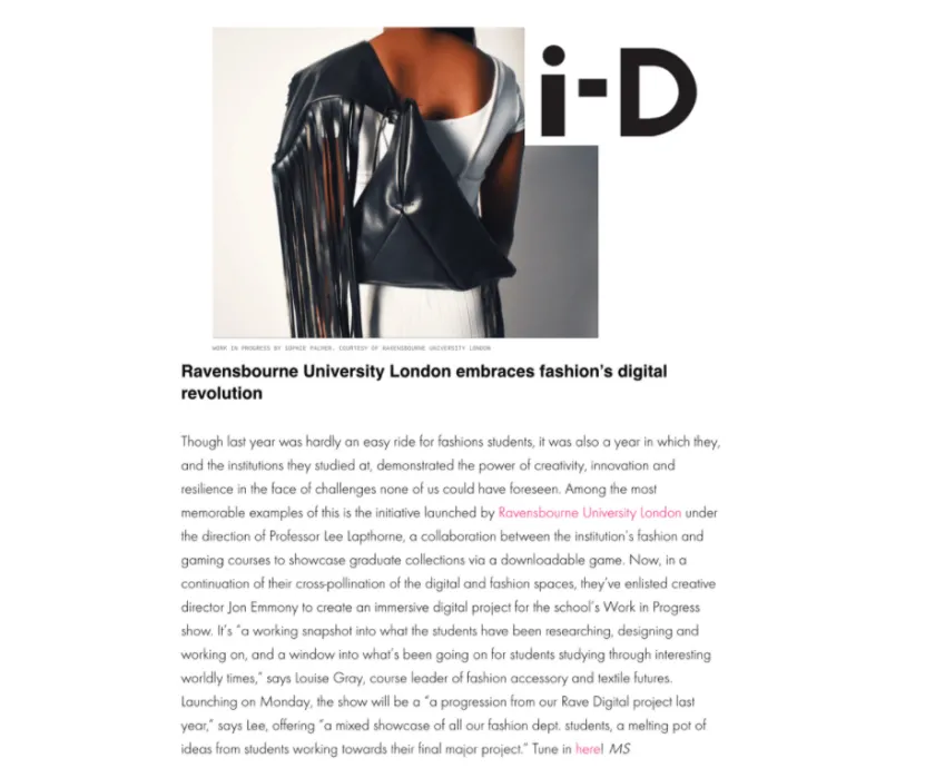 I.D Magazine, February 2021