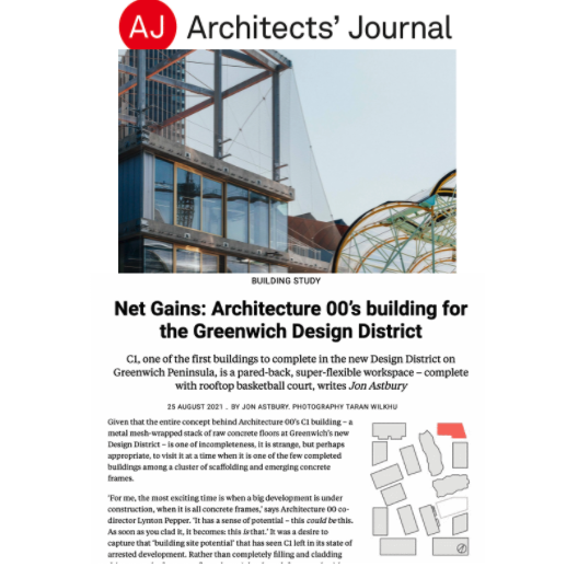 Clippings in Architects Journal