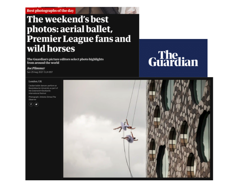 Clippings from Guardian coverage