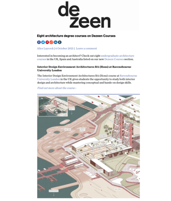 Dezeen presents architecture courses