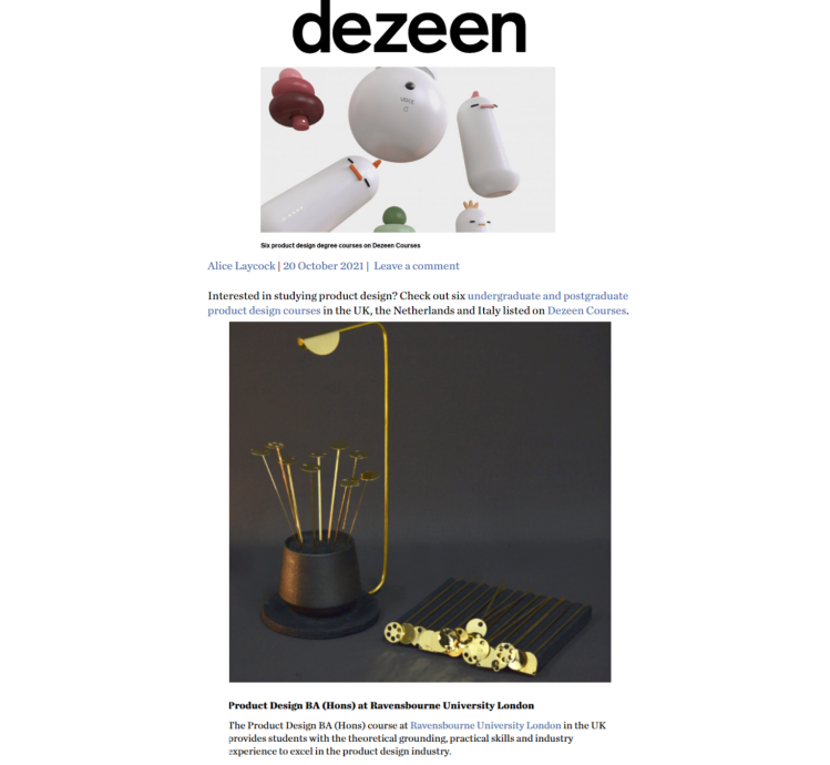 Dezeen October 2021